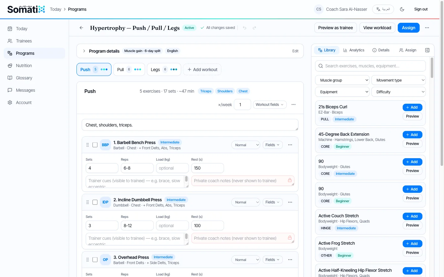 SomatiX program builder